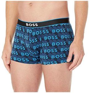 BOSS HUGO BOSS Mens 24 PRINT TRUNK Boxer brief SIZE M  Underwear NWOT